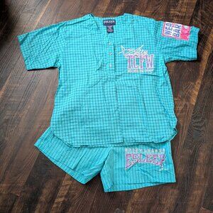 Esleep Boxer Vintage Sports League Pajama Set